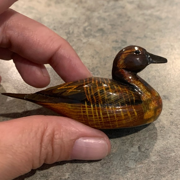 Set of 6 Mandarin Love Duck/ Feng shui ducks / Mini decoy - Picture 3 of 7